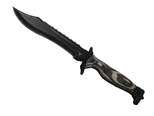 Нож Боуи | Черный глянец